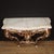 French Lacquered and Painted Console Table, 1980s For Sale - Image 6 of 12