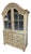 Antique Swedish Domed-Top Glazed Cabinet, 1700s For Sale