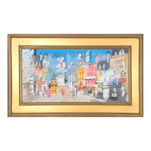 Rue De Rivoli 2, Acrylic Painting by Charles Cobelle