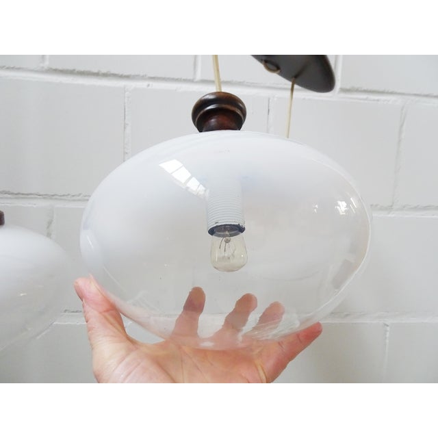 Pendant Light from Mazzega, Italy, 1970s For Sale - Image 6 of 11