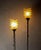 Brass Pair of Art Deco Styled Floor Lamps by Carlos De Anda For Sale - Image 8 of 10