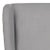2020s 20''H Linen Dining Chair in Arctic Grey & Cherry Mahogany For Sale - Image 5 of 8