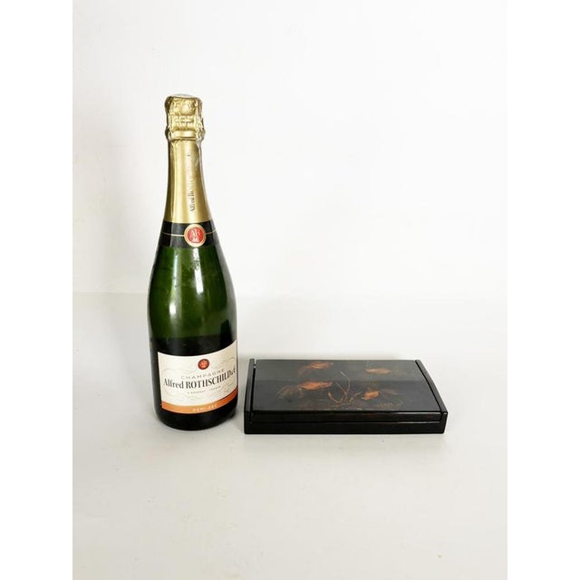 Vietnamese Lacquered Box, 20th Century For Sale - Image 4 of 9
