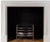 Bolection (White Marble) Mantel For Sale