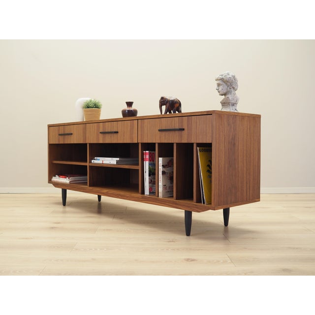 Scandinavian Walnut Sideboard For Sale - Image 3 of 16