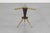 Mid-Century Modern Marble with Wood and Brass Round Coffee Table by Osvaldo Borsani, 1950s For Sale - Image 11 of 13