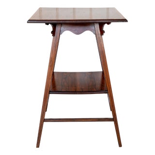 Antique Early 20th Century Edwardian Rosewood Side Table, 1900s For Sale