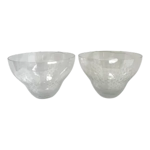 1970s Rosenthal Crystal Serving Bowls - Set of 2