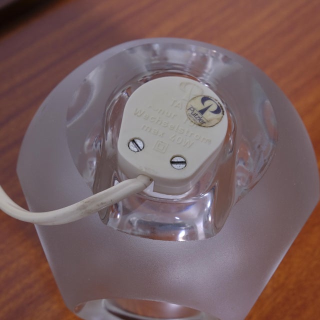 Ice Cube Table Lamp from Peill & Putzler, 1970s For Sale - Image 18 of 18