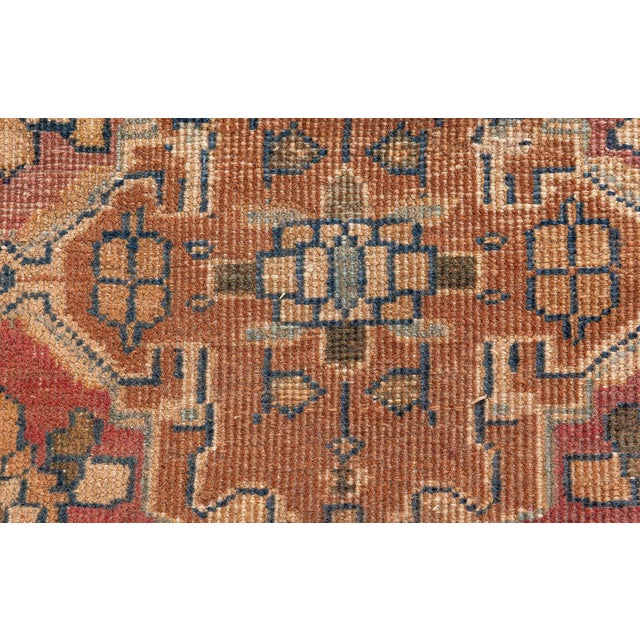 Indian Fine 1920s Indian Handmade Carpet For Sale - Image 3 of 9