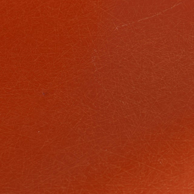 Charles Eames for Herman Miller Orange Fiberglass Counter Height Stools For Sale - Image 18 of 18