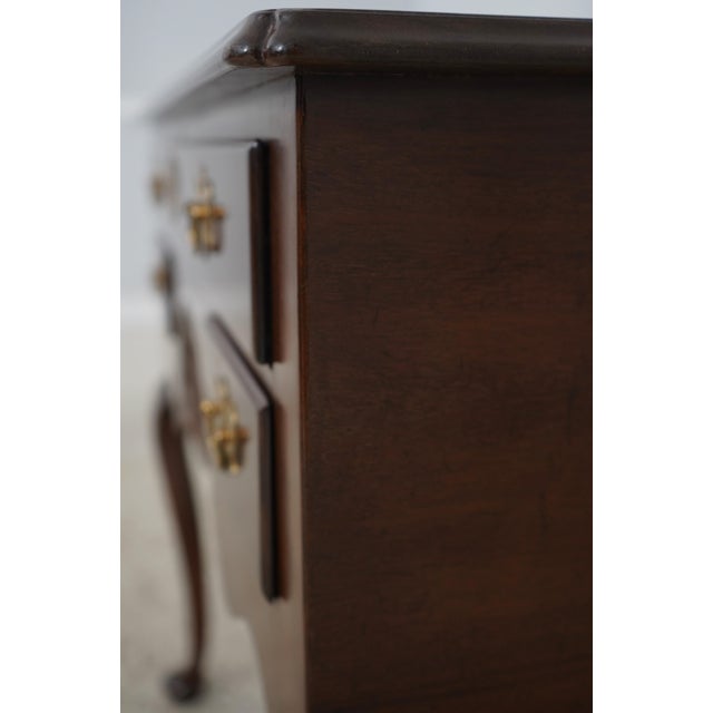 Kittinger Historic Newport Mahogany Lowboy For Sale - Image 16 of 18