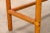 Leather Basket Weave Glass Top Foyer Console Table Attributed to McGuire For Sale - Image 10 of 10