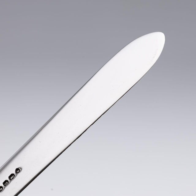 Silver Antique 19th Century English Silver Paperknife Bookmark, 1868 For Sale - Image 8 of 10