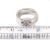 Chopard Happy Diamond 18k White Gold Heart Ring, Size 6 For Sale In Miami - Image 6 of 6