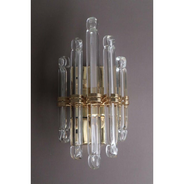 Hollywood Regency Lead Crystal Lamp from Kolarz For Sale - Image 3 of 8