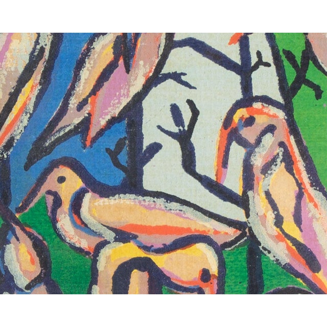 Contemporary “The Roost” Serigraph Print by Dorie Marder For Sale - Image 3 of 7