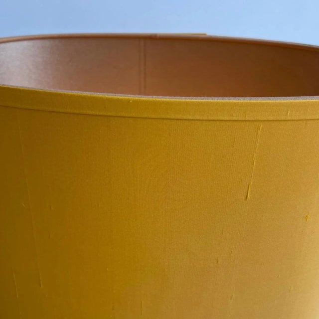 Fat Lava Green Brown Orange Ceramic Table Lamp, West Germany, 1970 For Sale - Image 9 of 18