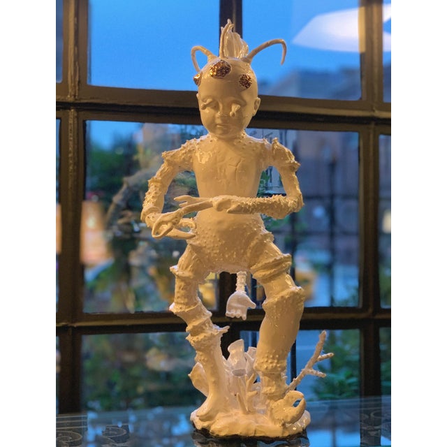 "Lobster Boy #11," Porcelain Sculpture by Robert Hechler For Sale - Image 15 of 15