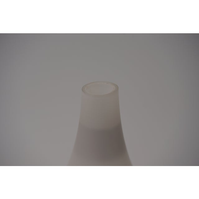 Mid-Century Modern Danish Hanging Lamp in Opal Glass and Teak, 1960s For Sale - Image 9 of 13