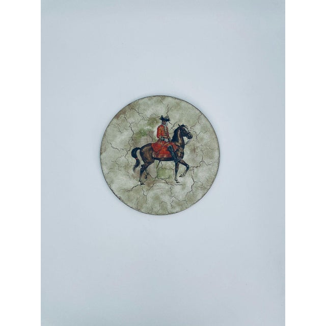 Ceramic Italian Decorative Wall Plate, 1965 For Sale - Image 7 of 7