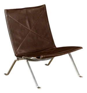 Early Production 'Pk-22' Lounge Chair by Poul Kjærholm for Ekc, Double-Signed