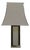 Brass, Steel, and Acrylic Glass Table Lamp, Italy, 1970s For Sale
