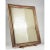 Mirror with shelled with golden gilding a little 'worn vintage mid-900. Measurements cm 73 x 5.5 x 92 h The gilding as...