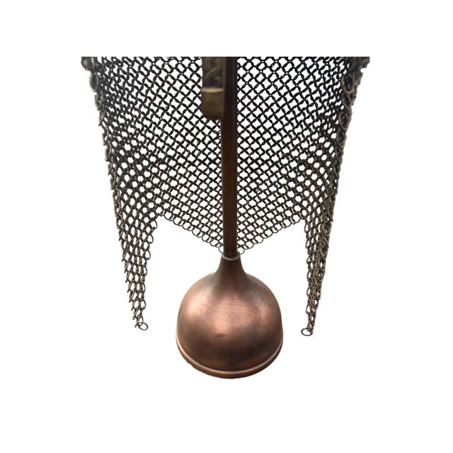 Talismanic Fluted Copper Seljuk Helmet For Sale - Image 9 of 13