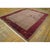 Antique Wool Purple / Lavender Mauve Red Rust Hand Knotted Pile Rug, Circa Date: 1920s. This exceptional example of early...