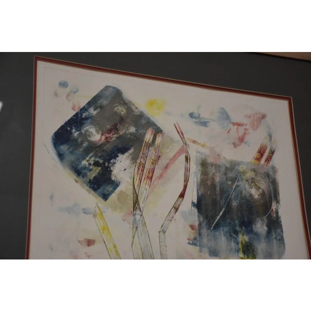 An original signed and dated piece of abstract art by Mary Czarnecki. 1/1 25” wide. 32” tall.