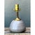 Vintage Studio Pottery and Brass Lamp For Sale - Image 10 of 12