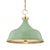 Designed by Mark D. Sikes for Hudson Valley Lighting The Classics Collection Material: Brass 18 W x 18 D x 16 H