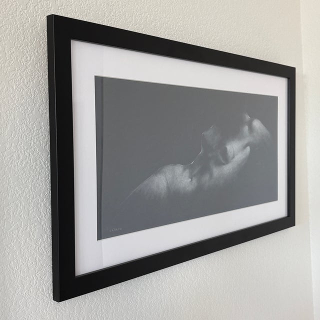 Mid-Century Modern 1950s Alexander Cañedo Original Mid-Century Female Figurative Study Archival Framed For Sale - Image 3 of 13
