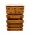 High End Vintage Solid Hard Rock Maple Colonial Early American 33" Chest on Chest 5010 For Sale - Image 4 of 11