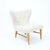 Mid-Century Modern Swedish Sheep Skin Lounge Chair by Erik Bertil Karlén for Firma Rumsinteriör, 1940s For Sale - Image 3 of 13