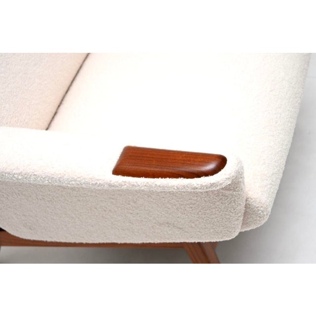 Brown Danish Teak Armchairs, 1960s, Set of 2 For Sale - Image 8 of 13