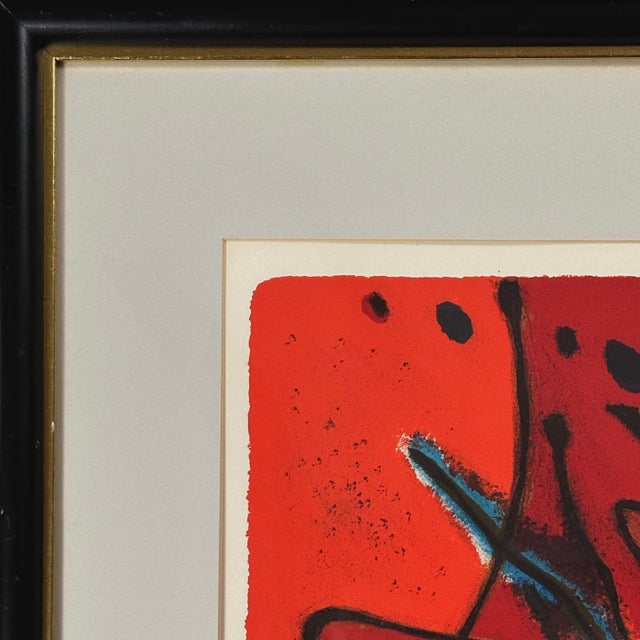 Abstract Gustavo Singier (1909-1984) - Modernist ‘Bonignenses Matinale’, Signed (1965, Lithograph on Wove Paper) For Sale - Image 3 of 6
