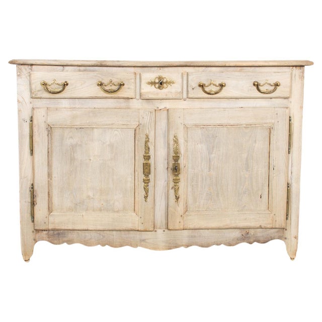 Transport your space to the refined splendor of the 1800s with the Belgian Bleached Oak Buffet, a testament to timeless...