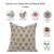 Fabdivine Handcrafted Pillow Cover With Block Prints Pure Linen 14x36 Inch - 7Patti For Sale - Image 6 of 6