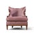 Late 20th Century Barbara Barry for Henredon Walnut Lounge Chairs - Pair For Sale - Image 5 of 13