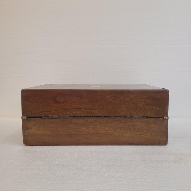 20th Century Ships Desk in Wood, England For Sale - Image 13 of 18