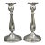 Pair of 7.5" Sterling Silver Weighted Prelude Candlesticks by International For Sale