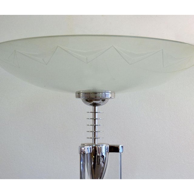 1930s Vintage Crystal Floor Lamp by Pietro Chiesa for Fontana Arte, 1930s For Sale - Image 5 of 14