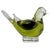 Chartreuse Green Murano Glass Dove Sculpture from Seguso Vetri Darte, 1960s For Sale - Image 10 of 10