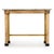 Gold Neoclassical Simulated Bamboo Giltwood Console Pier Table, 20th Century For Sale - Image 8 of 16