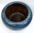 Late 19th Century Antique Cobalt Blue Stoneware Water Vessel Planter For Sale - Image 5 of 10