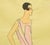 Traditional Lanvin of Paris C1920s Fashion Model Original Watercolour For Sale - Image 3 of 5