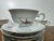 Vintage Wawel Poland Porcelain Tea Cup Saucer Set 5 Floral Gold Trim - 10 Pcs For Sale - Image 17 of 18