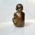 Brown Karl Josef Hoffman Bronze Sculpture Baby Boy and Fish, 1950s For Sale - Image 8 of 11